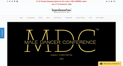 Desktop Screenshot of boysdancetoo.com